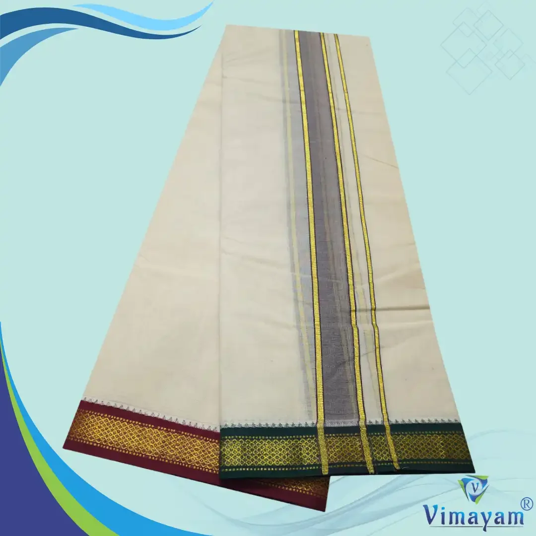 5 Kan Handloom Dhoti 2