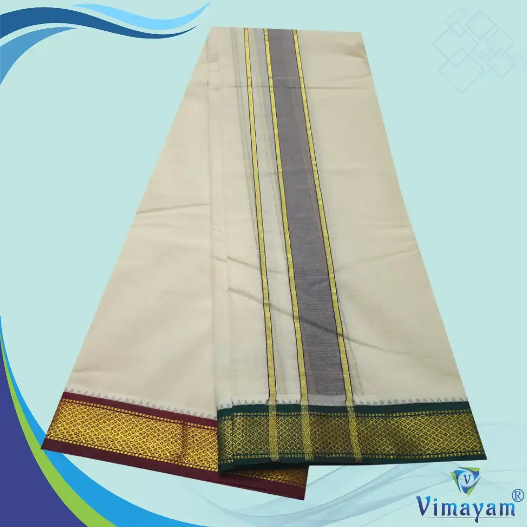 7 Kan Handloom Dhoti 2