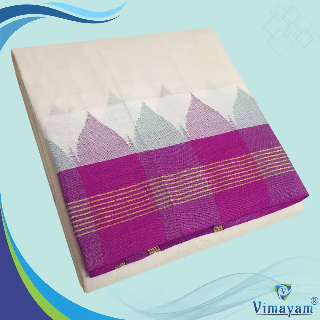 Kanchi Cotton handloom thalamboo dhoti