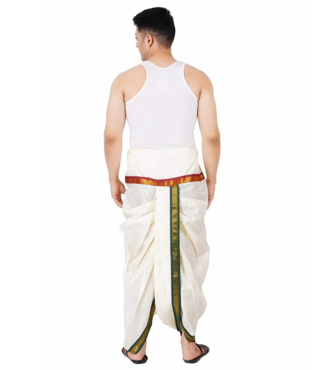 MayilKan Readymade Panjagajam Pocket Dhoti 4