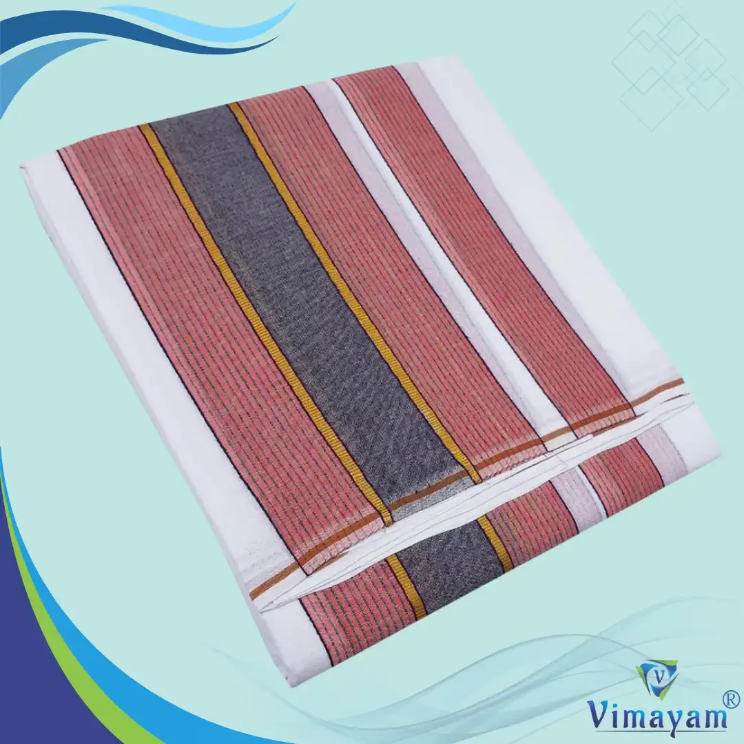 Mild Border Vaishnava Dhoti Pure Cotton Best Quality