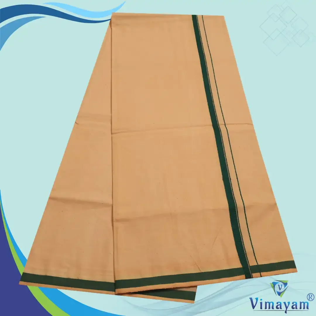 Pattakarai Rich Cotton Colour Dhoti 2 Meter 11