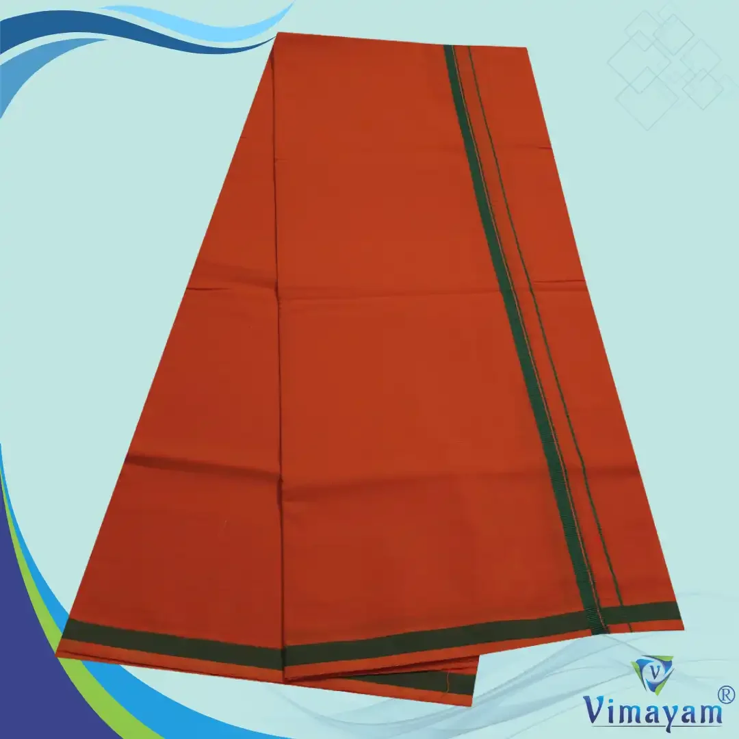 Pattakarai Rich Cotton Colour Dhoti 2 Meter 13