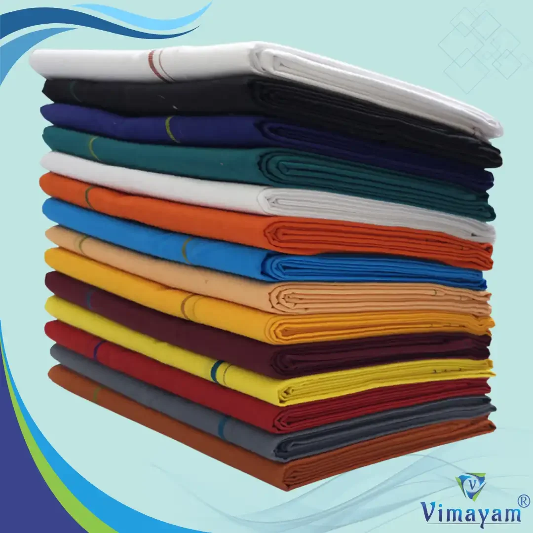 Sannakarai Rich Cotton Colour Dhoti 2 Meter