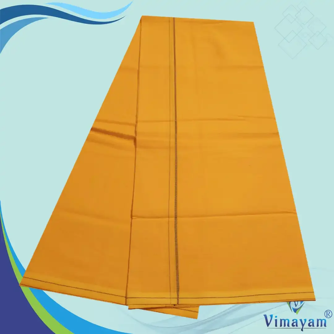 Sannakarai Rich Cotton Colour Dhoti 2 Meter 8
