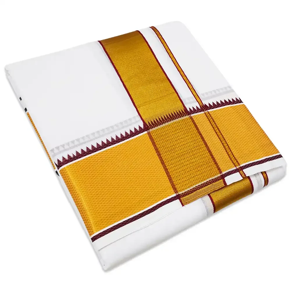 Zarigai Mokku Border Pure Cotton Special Quality