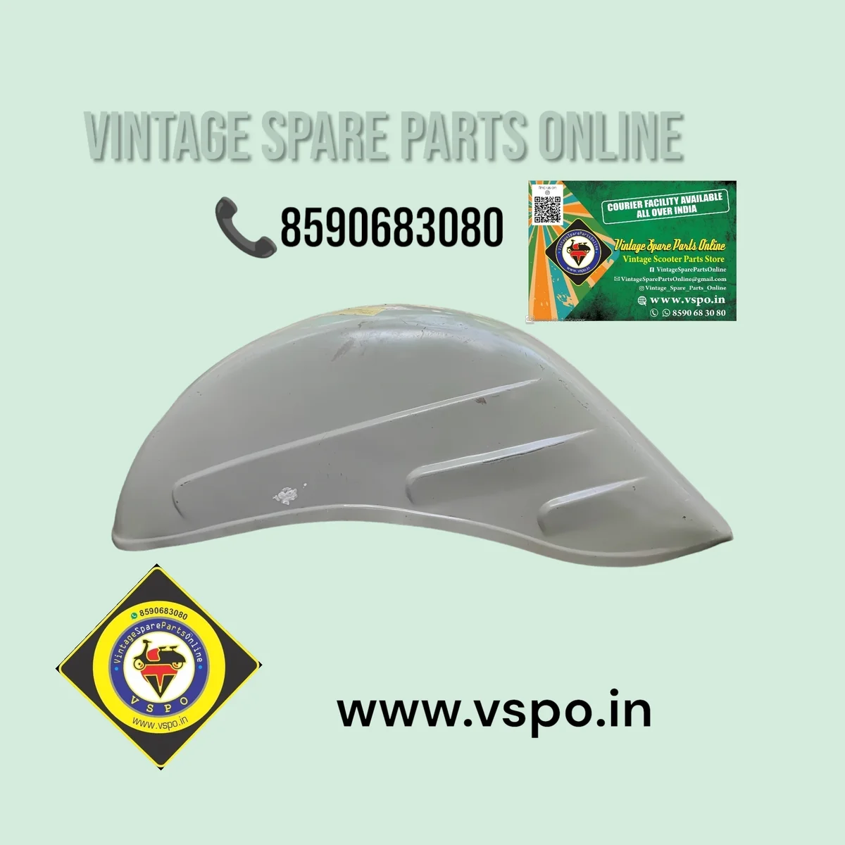 3 LINE TYPE MUDGAURD FOR BAJAJ CHETAK