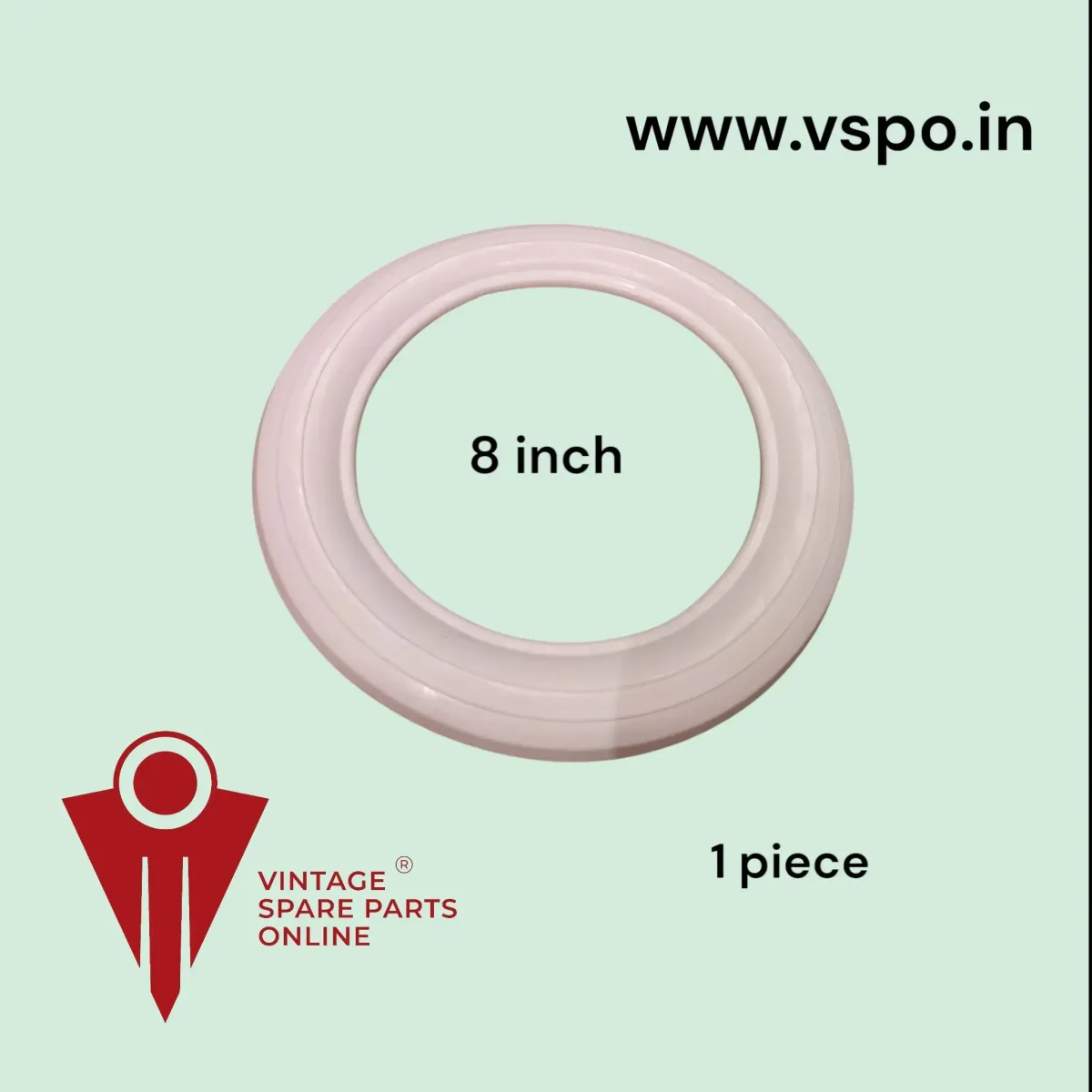 8 inch white wall 1 piece for super priya cub
