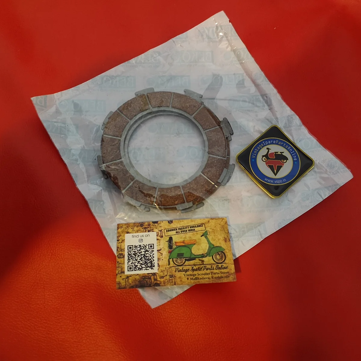 8 LEG CLUTCH PLATE FOR BAJAJ CHETAK NEW MODEL