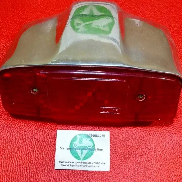 ALUMINIUM BRAKE LIGHT SET FOR LAMBRETTA LAMBY