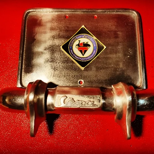 ALUMINIUM NUMBER PLATE FOR VESPA150