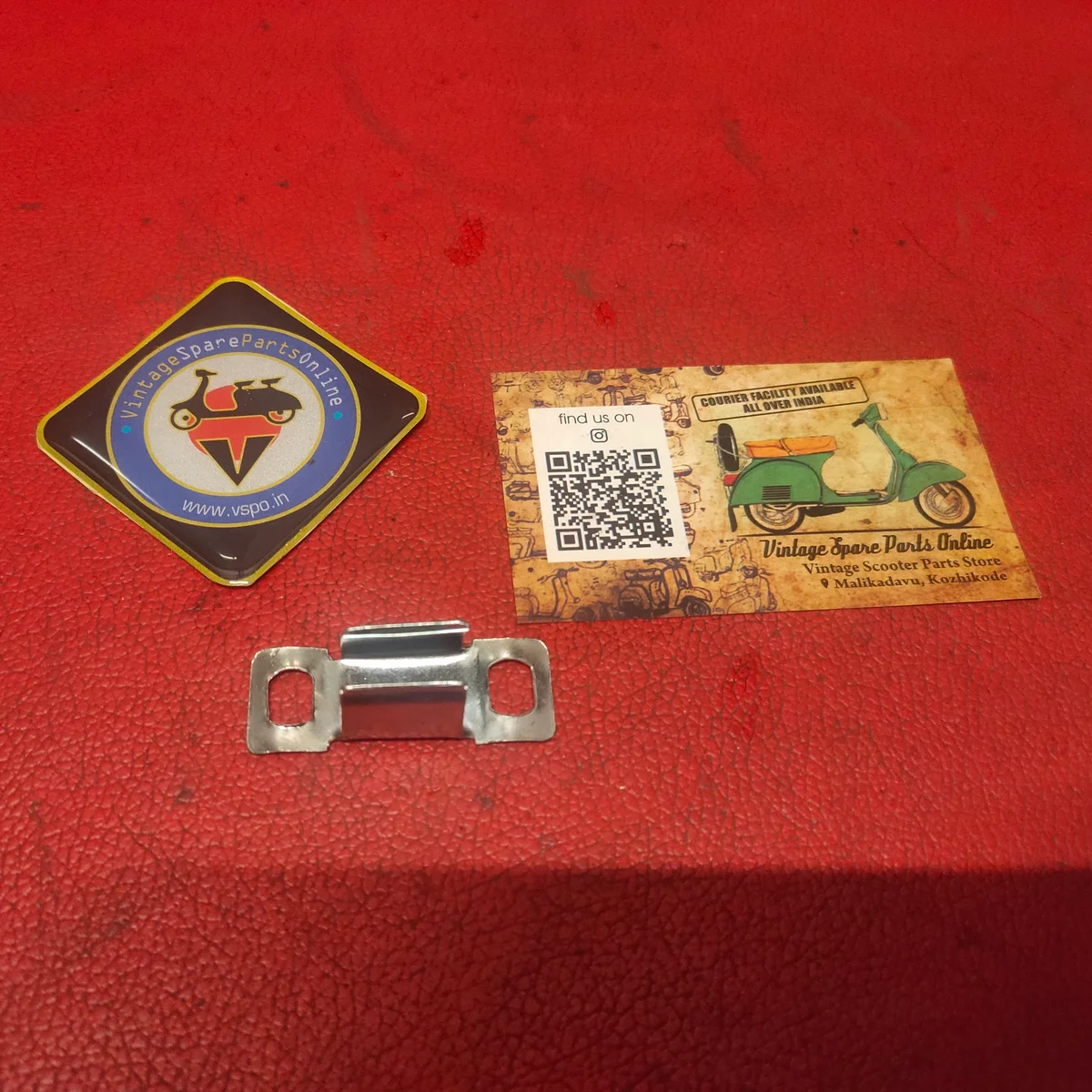 API / INNOCENTI BADGE HOLDING CLIP FOR LAMBRETTA