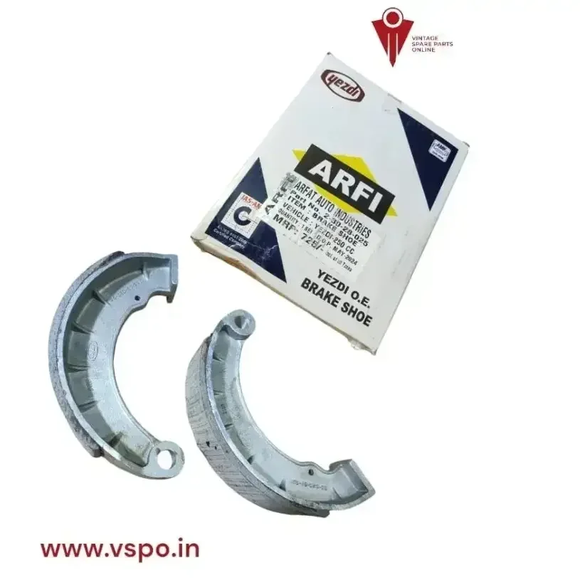 ARFI BRAND FRONT BRAKE SHOE FOR YEZDI