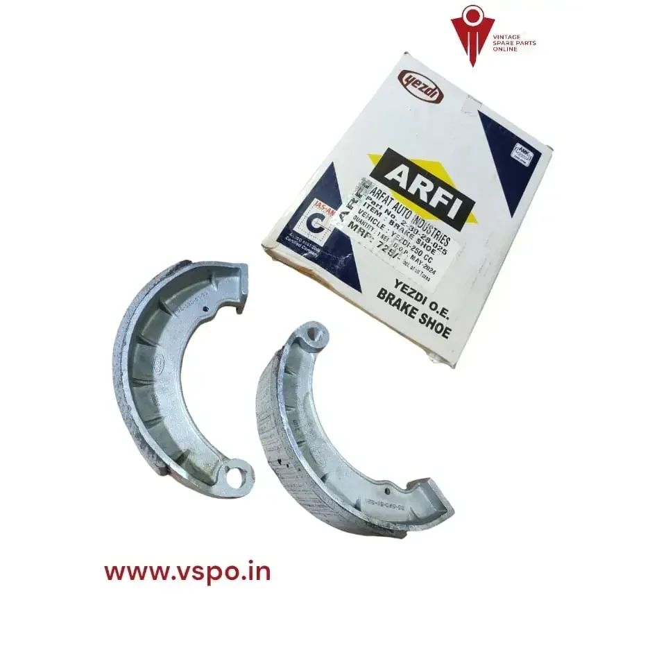 ARFI BRAND REAR BRAKE SHOE FOR YEZDI 2