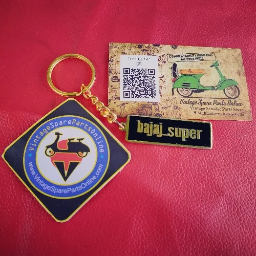 BAJAJ SUPER BRASS KEYCHAIN