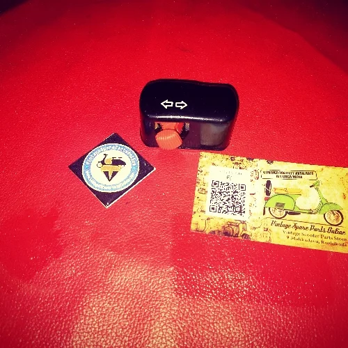 BLACK BLINKER SWITCH FOR CHETAK