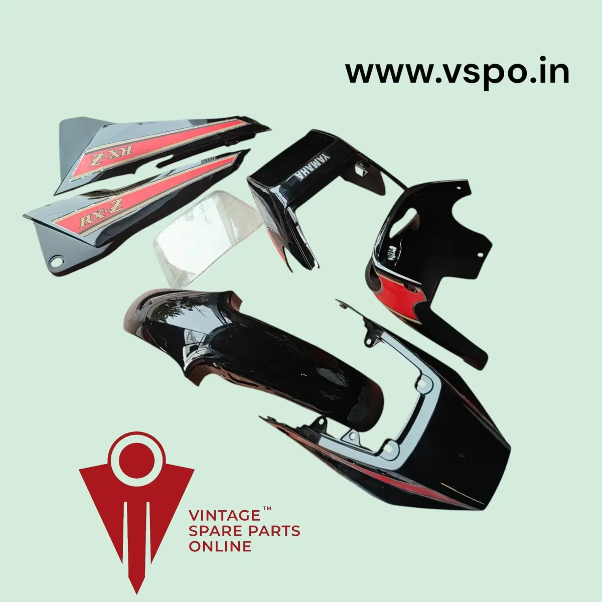 Black body kit for yamaha rxz