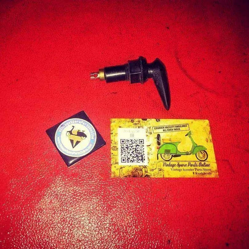 BLACK CHOKE LEVER FOR LAMBRETTA, VIJAI SUPER