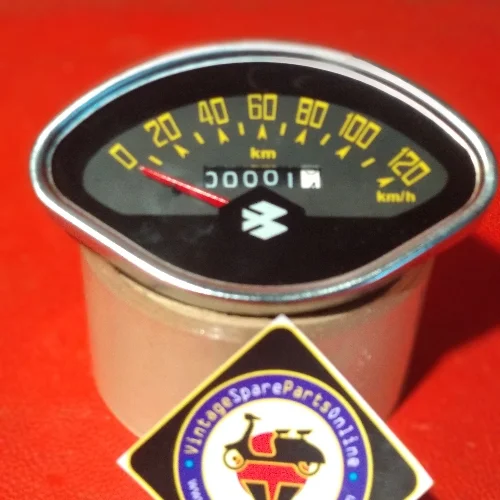 Black dial Ordinary speedometer for bajaj chetak