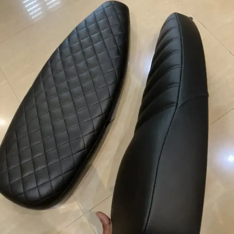 Black Diamond design Custom Made Seat For Chetak Priya Cub Super Vespa 4