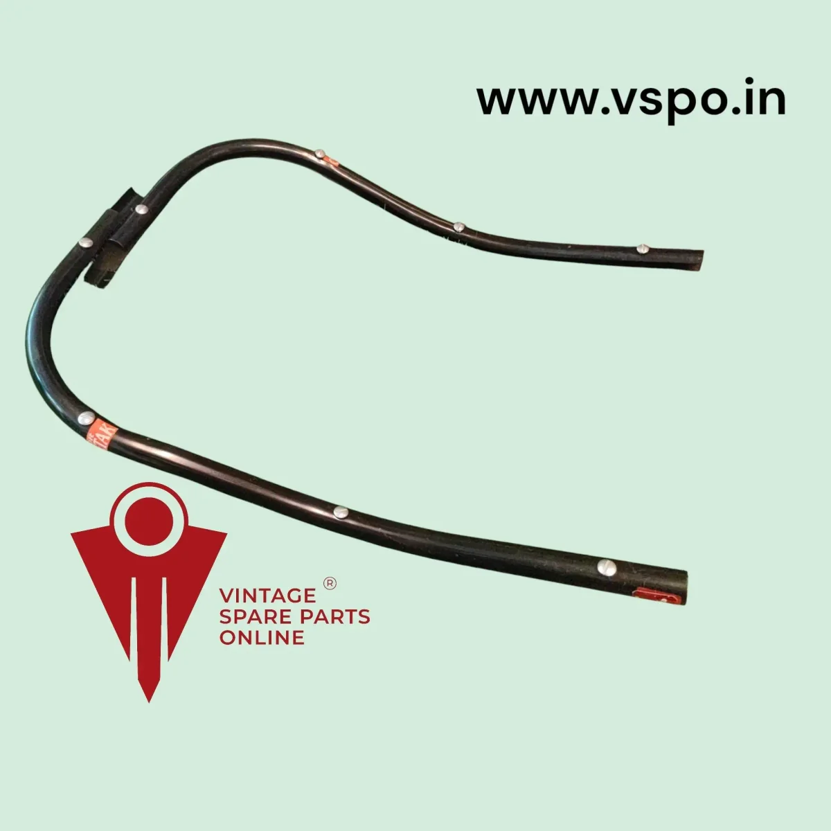 Black Leg Shield Beeding For Bajaj Chetak