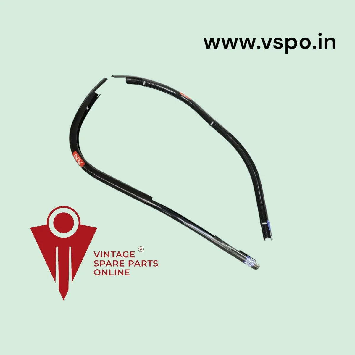 Black Leg Shield Beeding For Lml Vespa