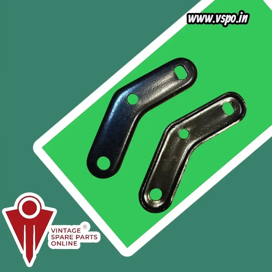 Black long mirror clamp set for LML