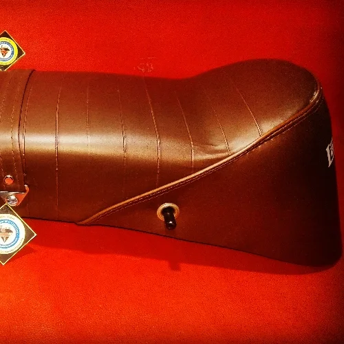 BLACK LONG SEAT FOR LAMBRETTA VIJAI SUPER