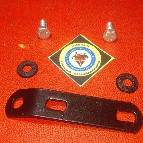 BLACK MIRROR CLAMP FOR BAJAJ CHETAK