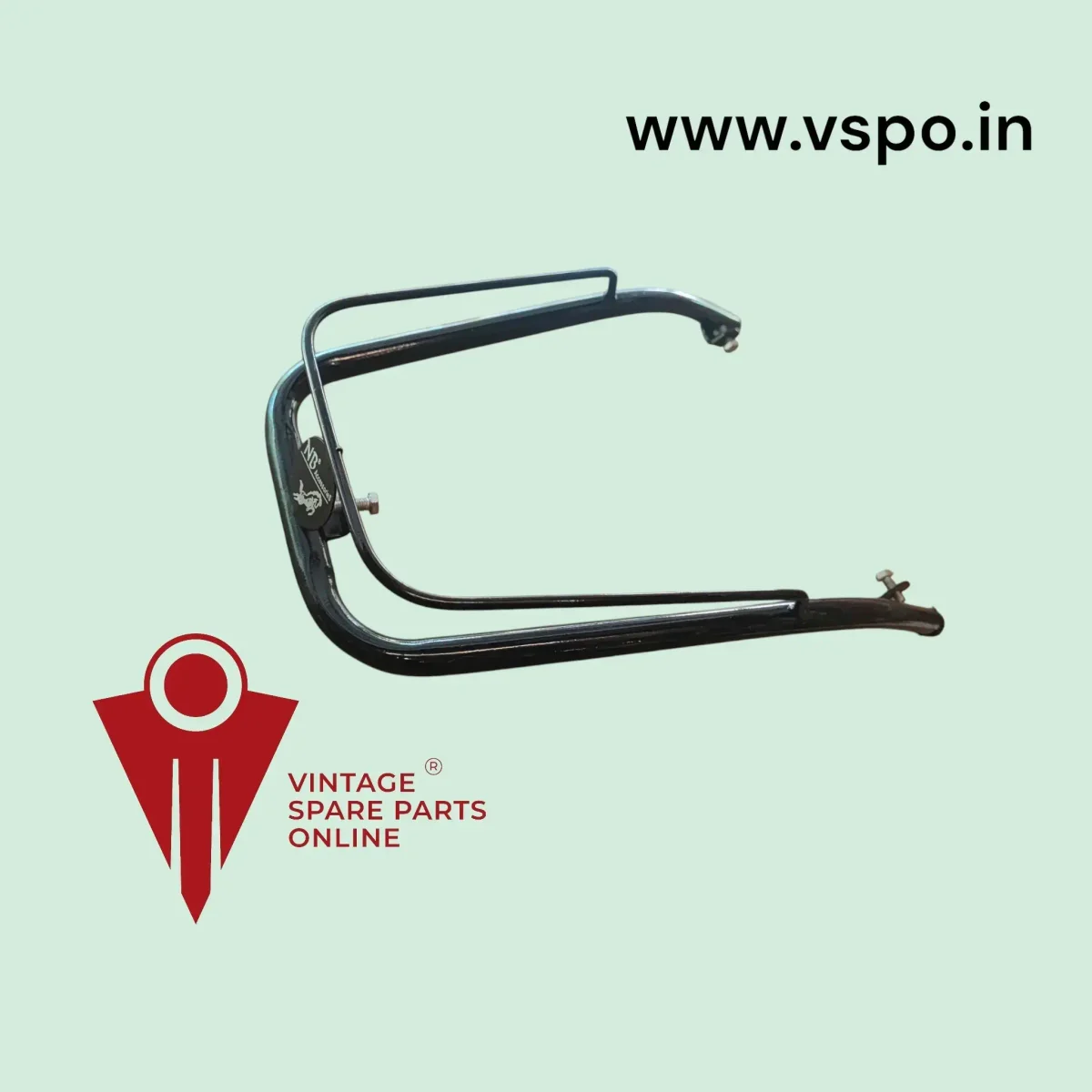 Black Mudgaurd Bumper For Bajaj Chetak