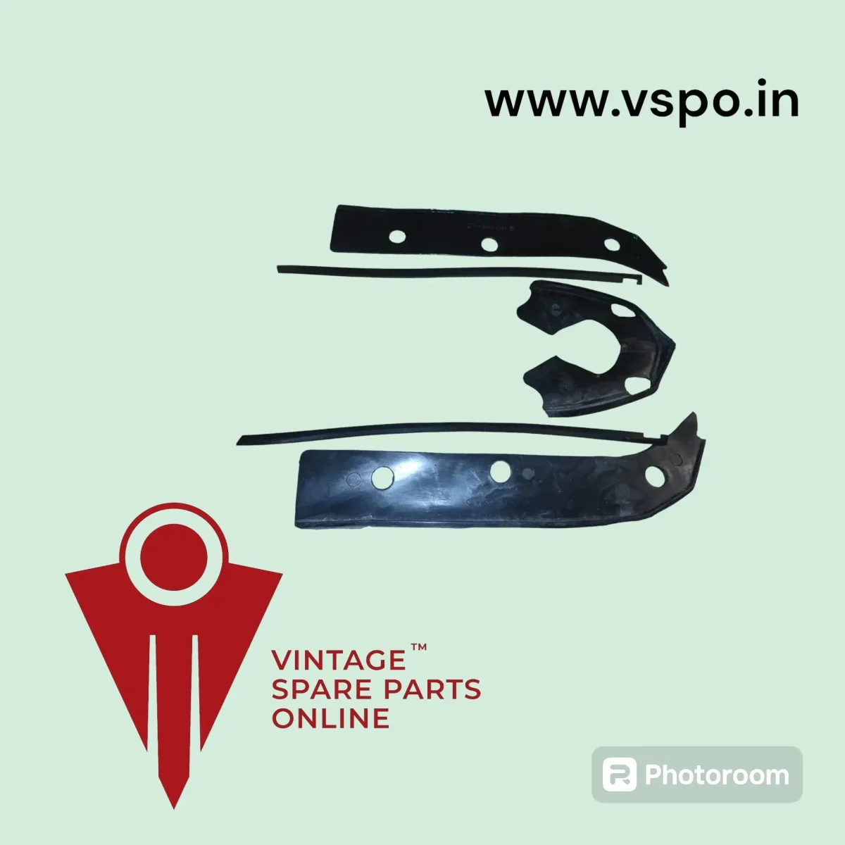 Black Mudgaurd Fittings Rubber For Vijai super