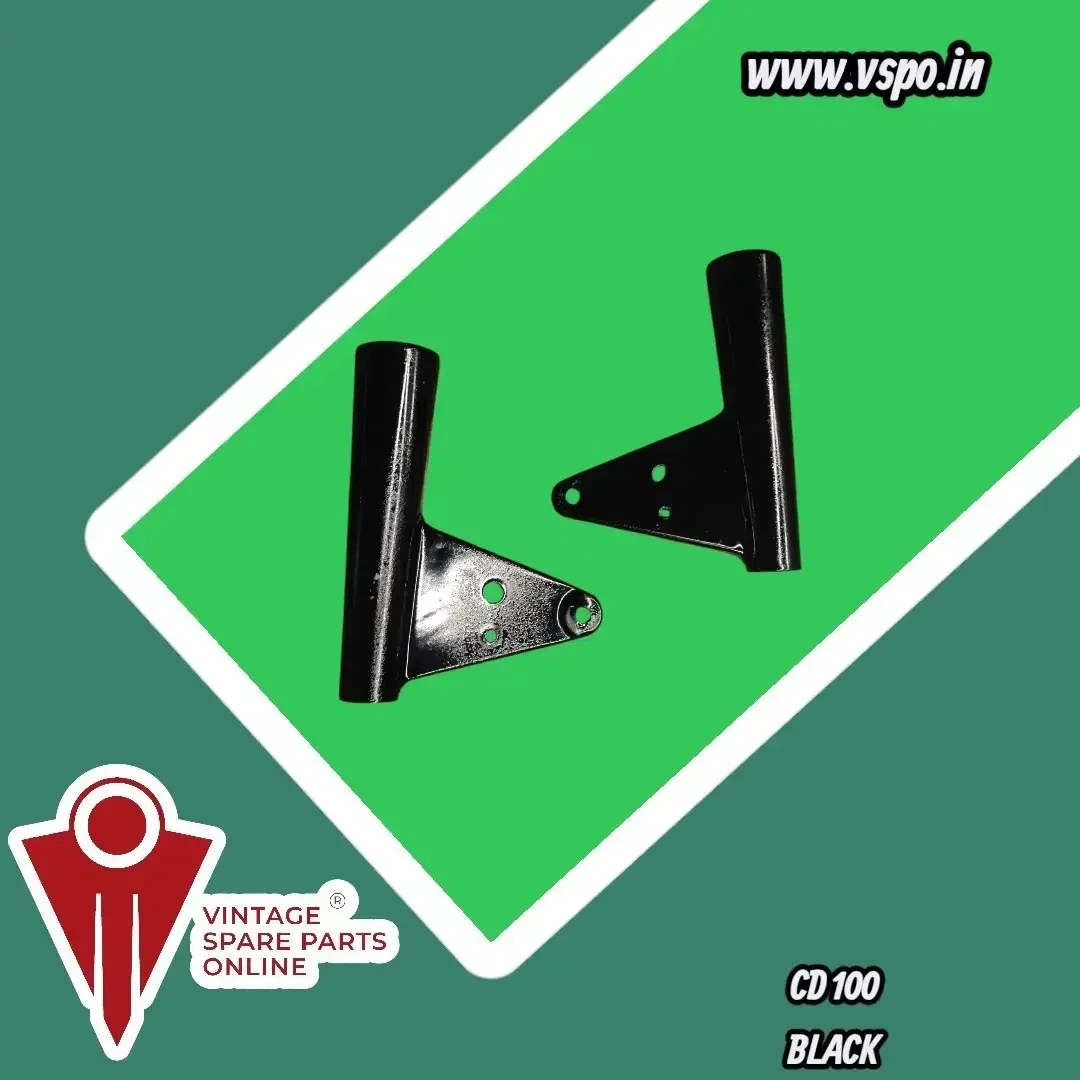 Black Petrol tank and side panel set for hero honda CD 100 4
