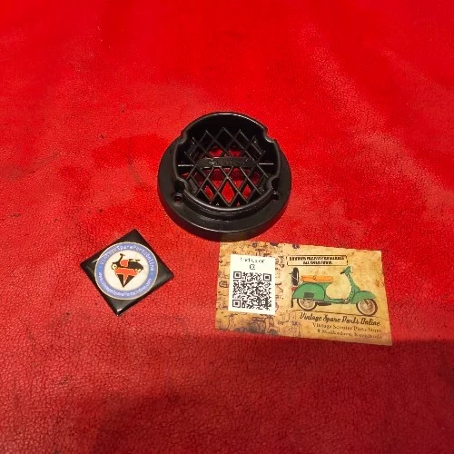 BLACK PLASTIC HORN COVER FOR CHETAK