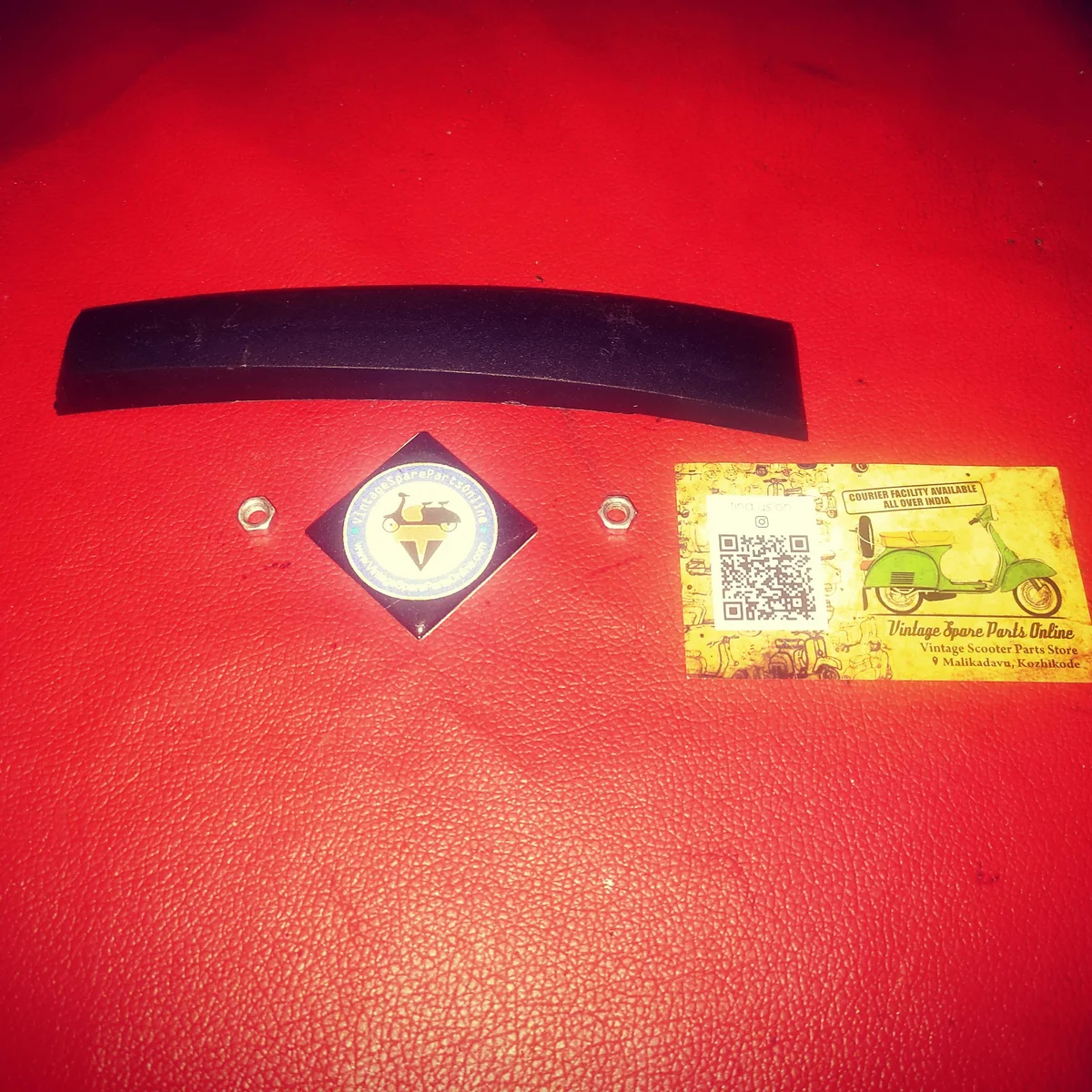 BLACK PLASTIC MUDGAURD FISH FOR LML