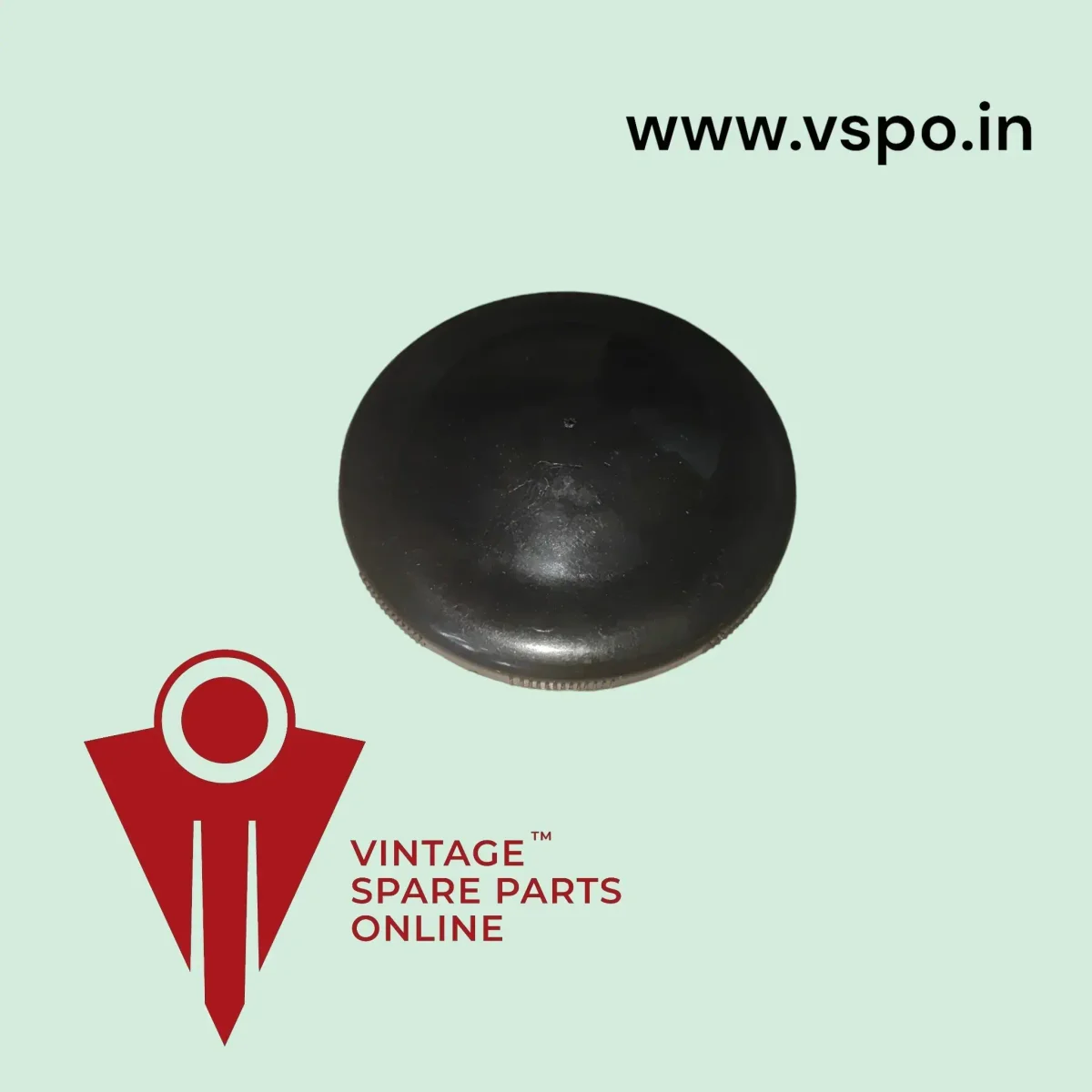 BLACK PLASTIC TANK CAP FOR JAWA