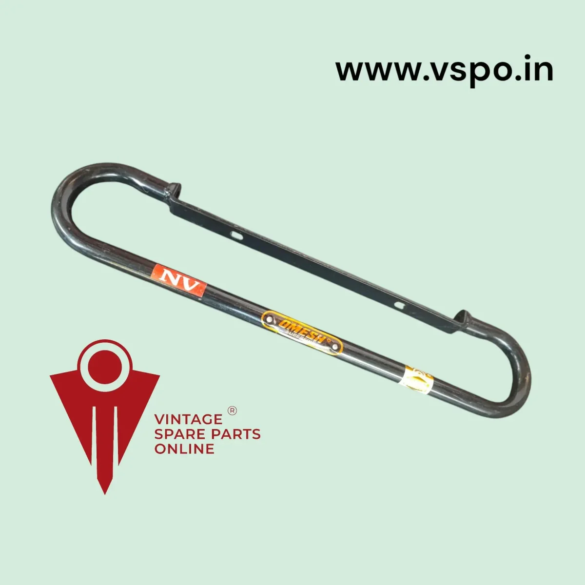 Black Rear Bumber Gaurd For Lml Vespa Nv