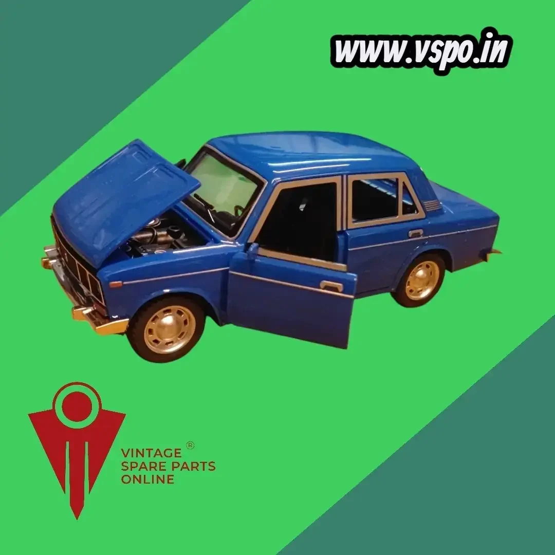 Blue colour Lada vaz 2107 metal diecast model car 1:24 scale