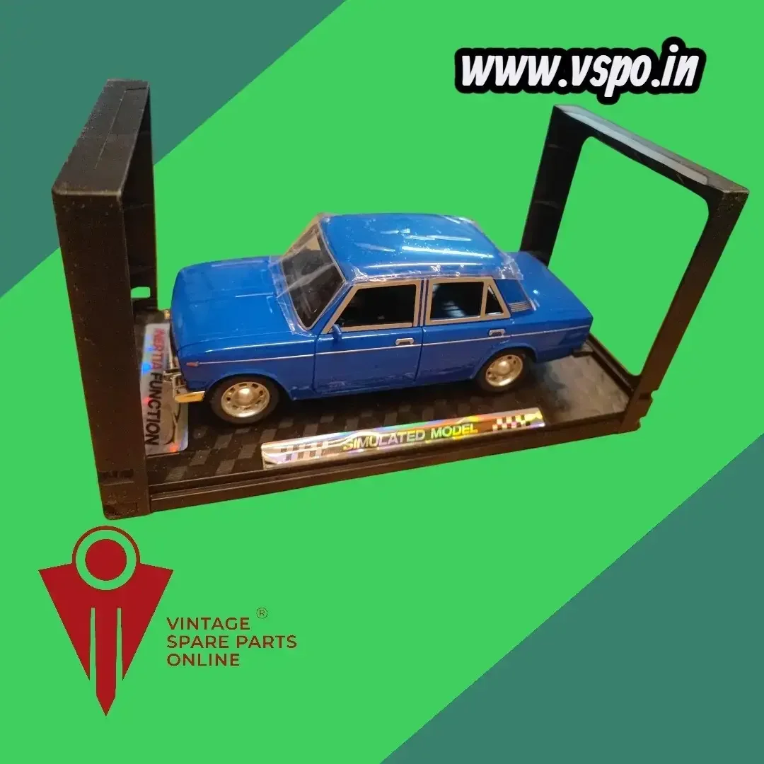 Blue colour Lada vaz 2107 metal diecast model car 1:24 scale 2