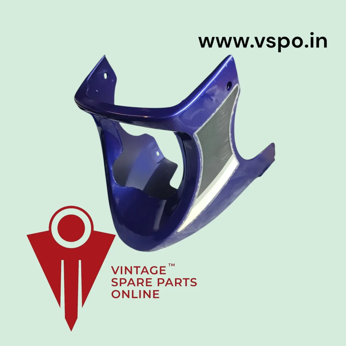 Blue engine gaurd for yamaha rxz