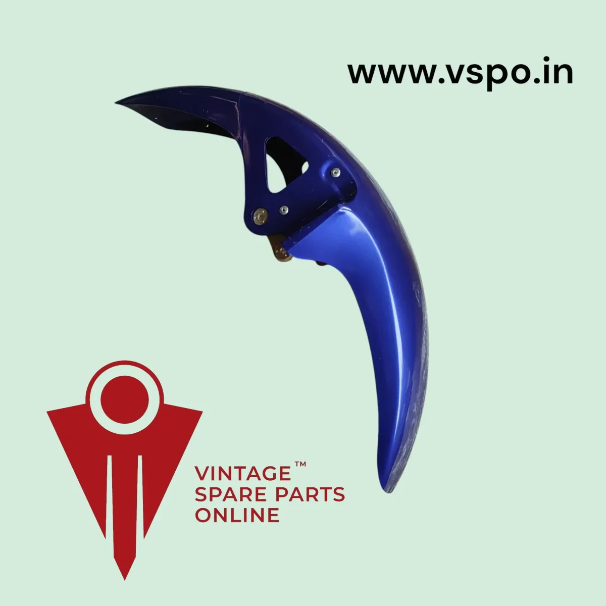 Blue mud gaurd for yamaha rxz