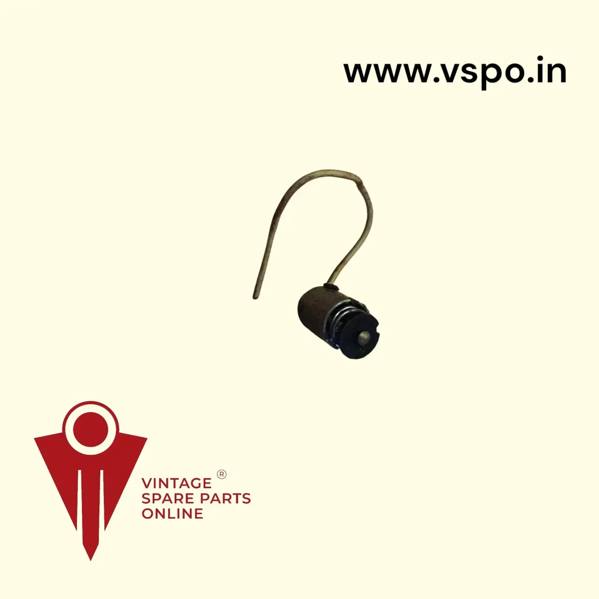 Brake light bulb holder with wire for bajaj chetak bravo