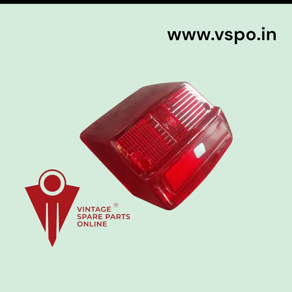 BRAKE LIGHT GLASS ONLY FOR OLD MODEL CHETAK