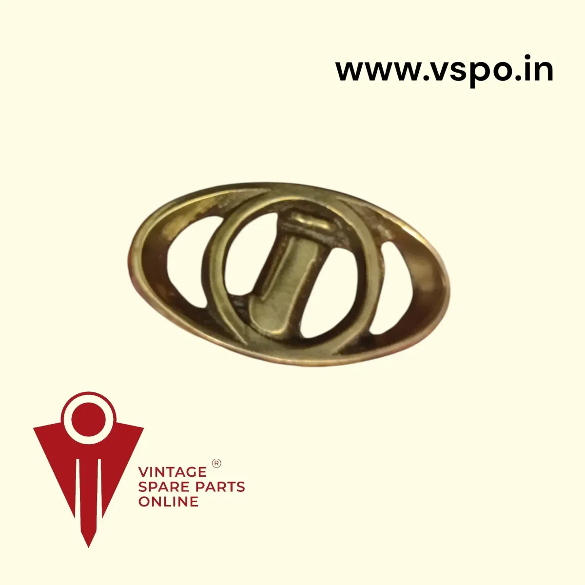 Brass innocenti monogram for lambretta gp