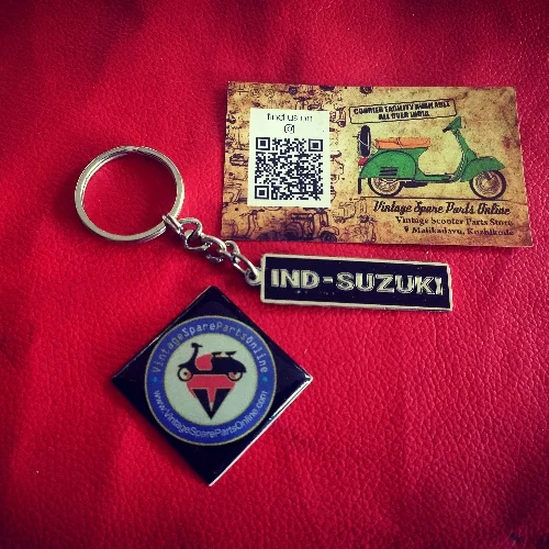 BRASS KEYCHAIN FOR IND-SUZUKI