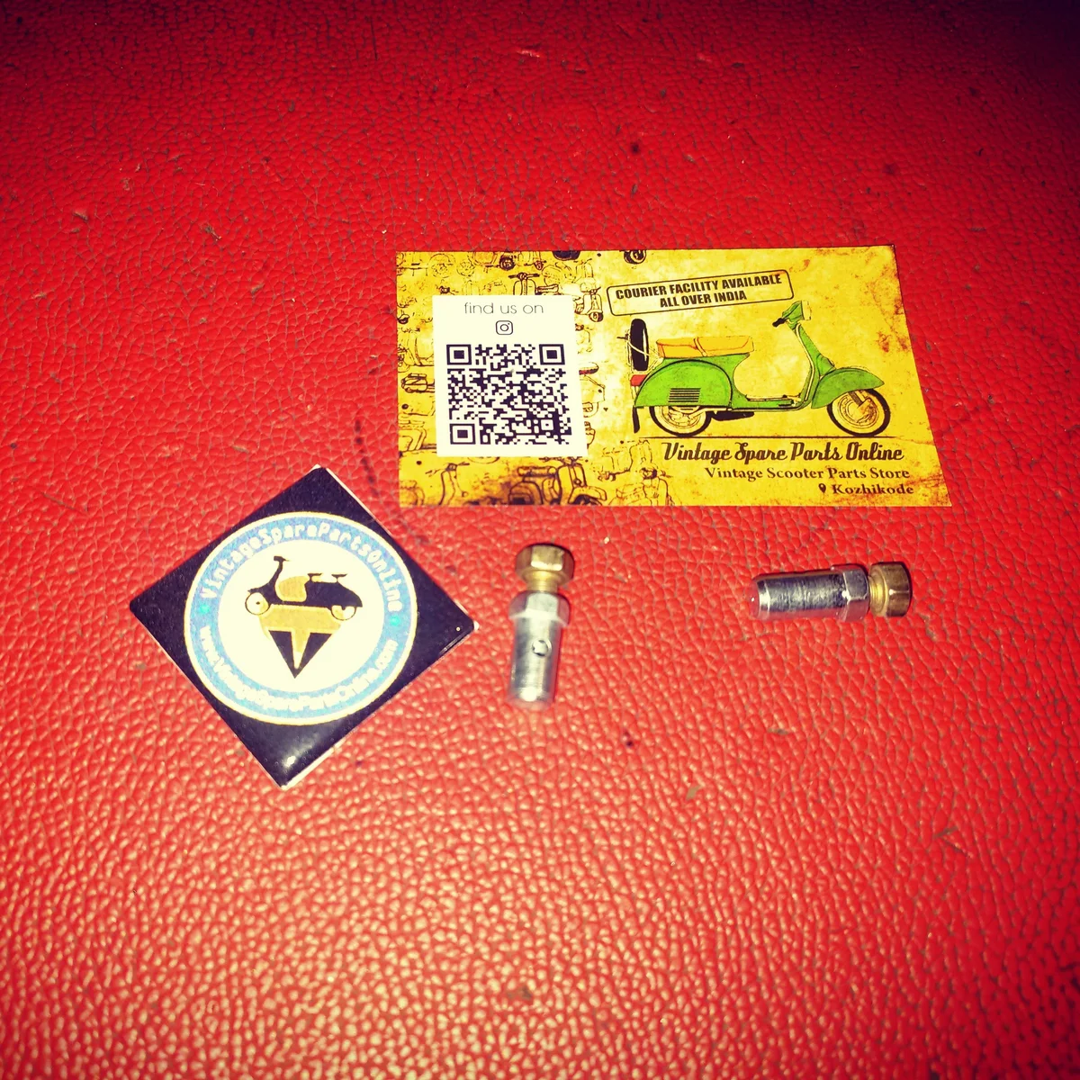 CABLE HUBBA NUT AND BOLT FOR LAMBRETTA