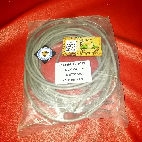 CABLE KIT FOR BAJAJ SUPER PRIYA VESPA150 BAJAJ150