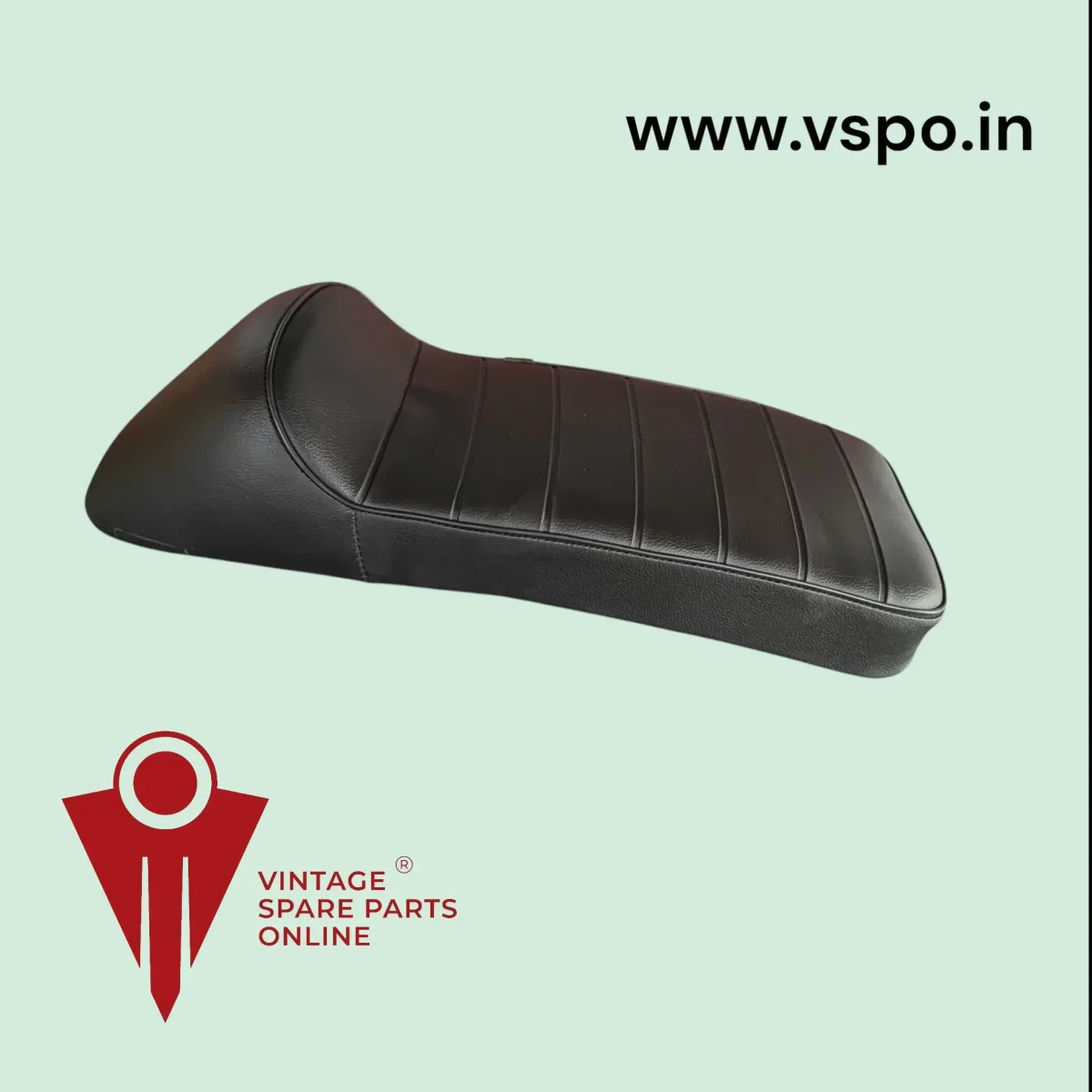 Cafe racer type seat for vijai super