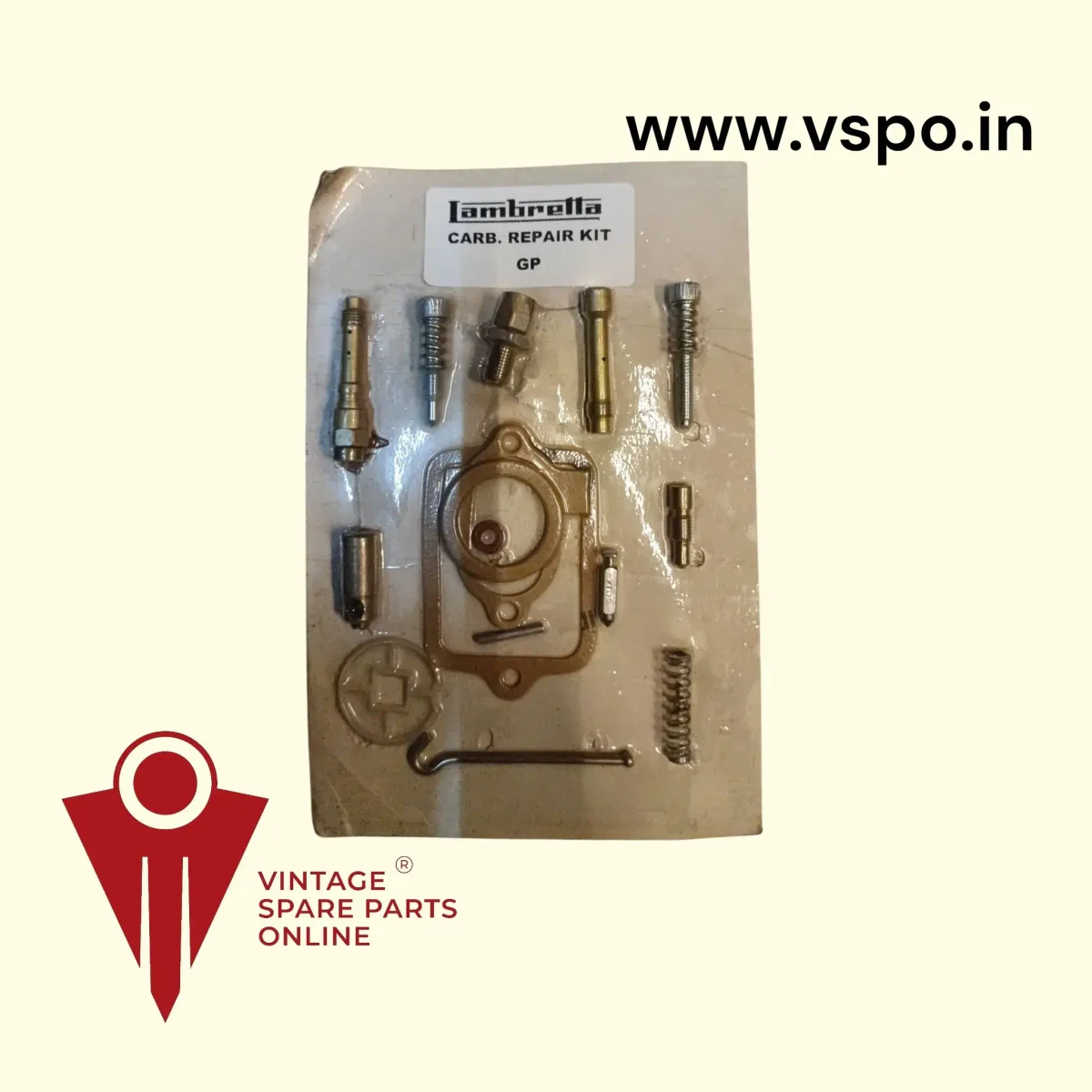 Carburator repairing kit for vijai super