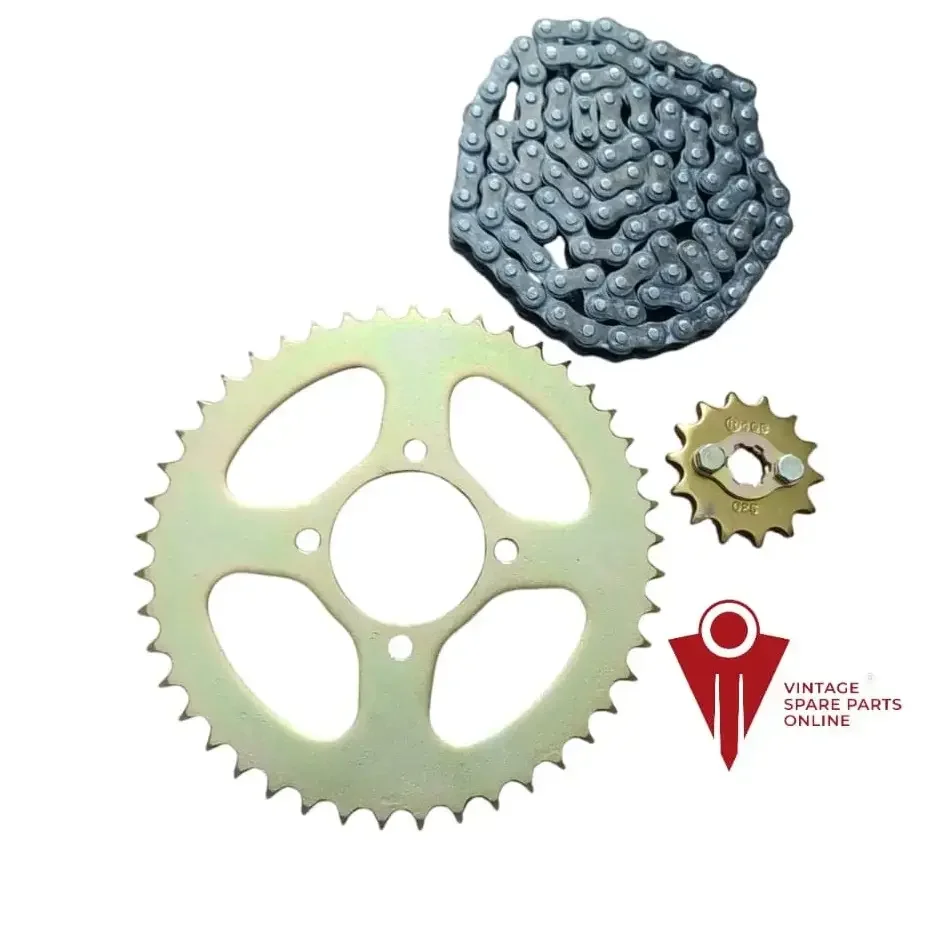 Chain And Sprocket Kit For Hero Honda Splendor 2