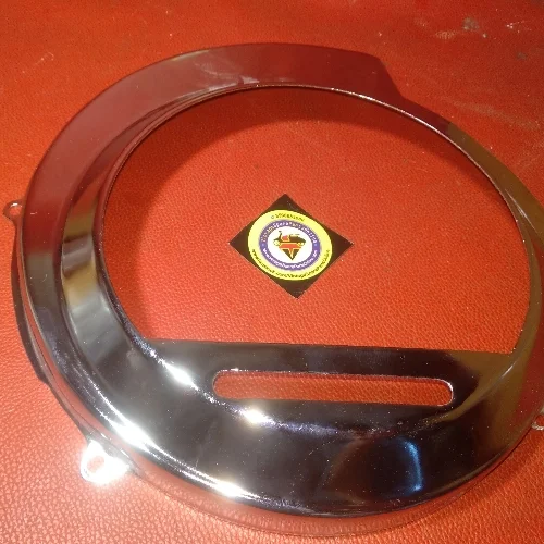 Chrome fly wheel fan cover for bajaj chetak